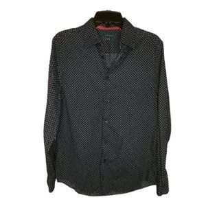 Perry Ellis Stretch Button Up Dress Shirt Size M